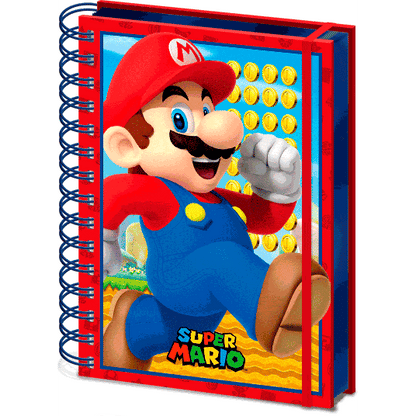 Nintendo Super Mario A5 wiro notebook