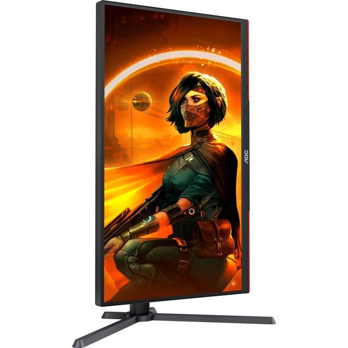 PC Monitor - AOC - Q27G3XMN - 27 QHD - MiniLED - 180Hz - 1ms - Height Adjustable - 2 HDMI 1 DP - Adaptive Sync - Black
