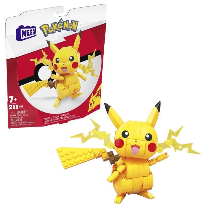 MEGA CONSTRUX Pokémon Pikachu to build 10 cm - 6 years and +