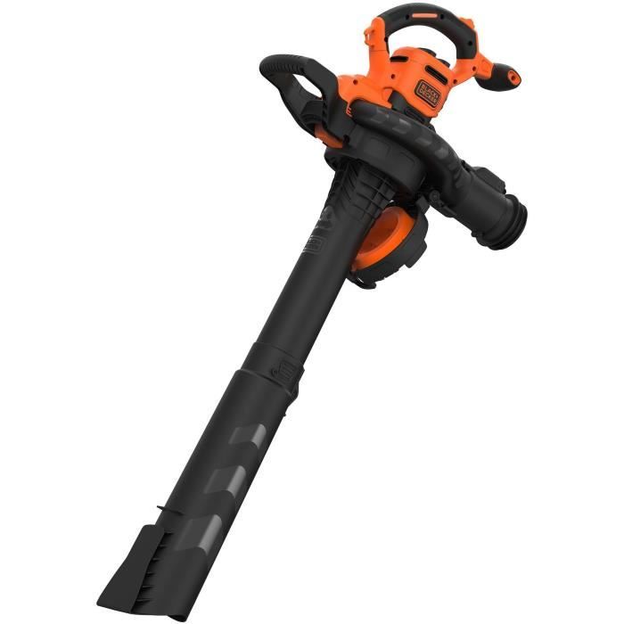 Black+Decker Vacuum Figure Electric Suffering Beblv300-QS vacuum cleaner, blower, 3000 W crusher option