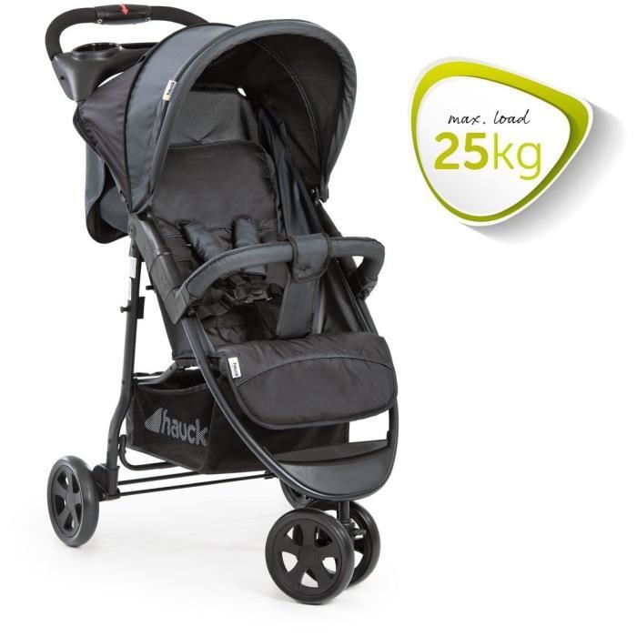 HAUCK Citi Neo II Citadine Shopper Stroller - Caviar Stone - 3 wheels