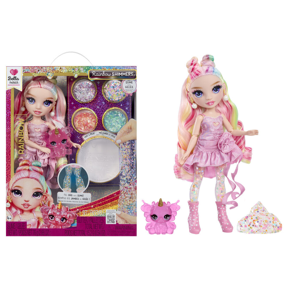 Rainbow High Rainbow Shimmers Feature Fantasy Bella doll