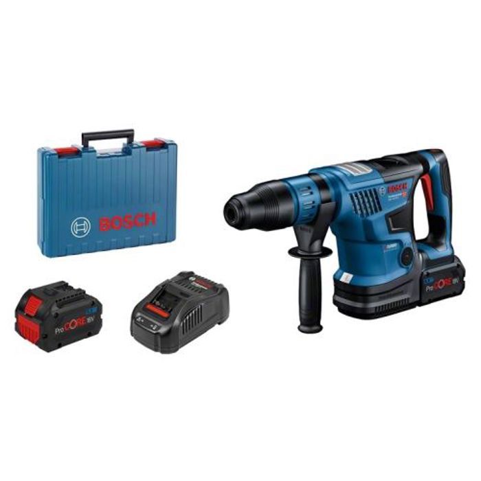 SDS Max GBH 18V-36 C cordless rotary hammer with two ProCORE 5.5Ah batteries + GAL 1880 CV charger BOSCH standard box