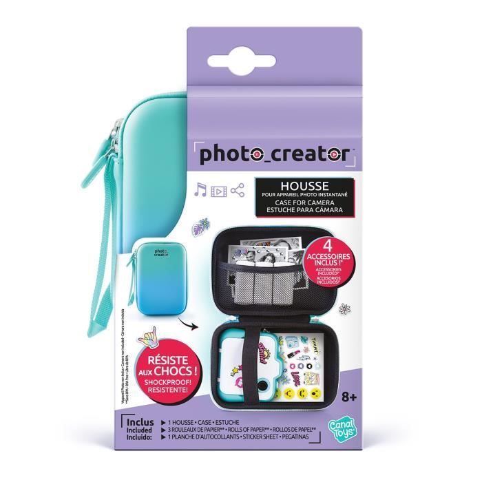 Photo Creator - Transport pocket for Camera has instantaneous printing - Creator photo compatible - CLK 012 - Canal Toys