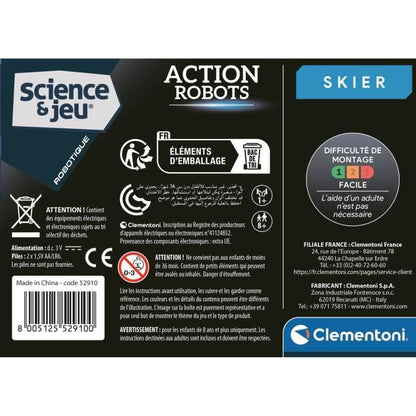 CLEMENTONI - Action Robot - Skiing