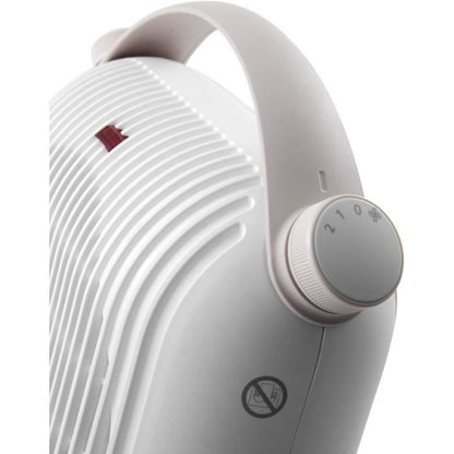 DELONGHI classic fan heater - 2400W - Adjustable safety thermostat - IP21