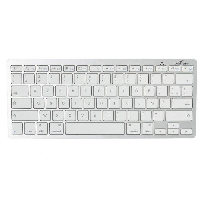 Blutooth keyboard - BLUESTORK - compatible with MAC, PC and tablet - - KB-MINI-MAC / FR