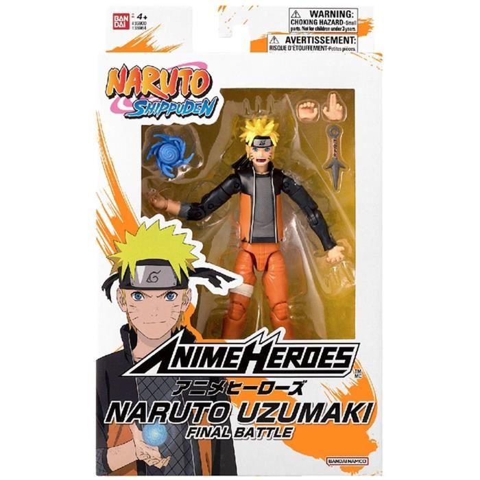 Anime Heroes figure - Bandai - Naruto Shippuden - Naruto Uzumaki (Final Battle) - 17 cm
