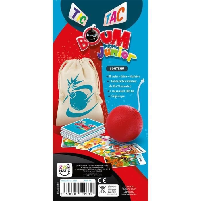 TIC TAC BOUM JUNIOR ECO PACK - ASMODEE - Board game
