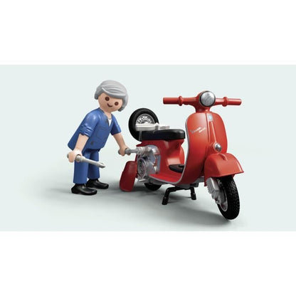 PLAYMOBIL - 71620 - Vespa Retro Garage