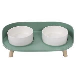 M.PETS ALTITUDE raised double bowl - 2x50 ml
