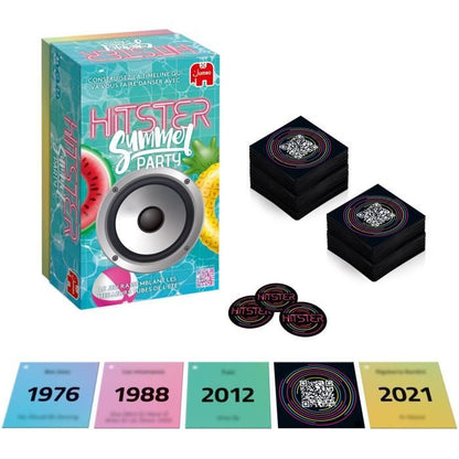 Board game - DUJARDIN - Hitster Summer - from 16 years old - Atmosphere - 2 players or more