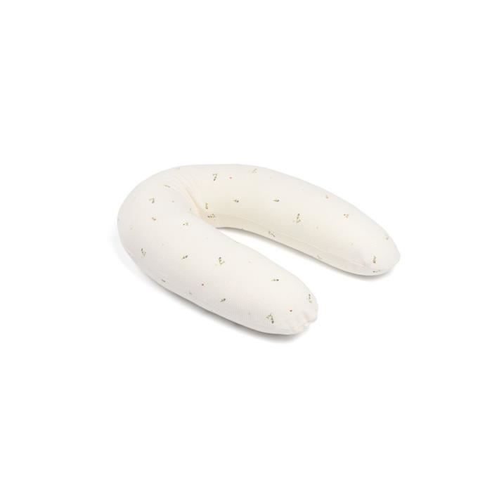 doomoo Twisty 2 in 1 Pregnancy & Nursing Pillow - Ultra Comfort - Ultra-fine Microbead Filling, Cream
