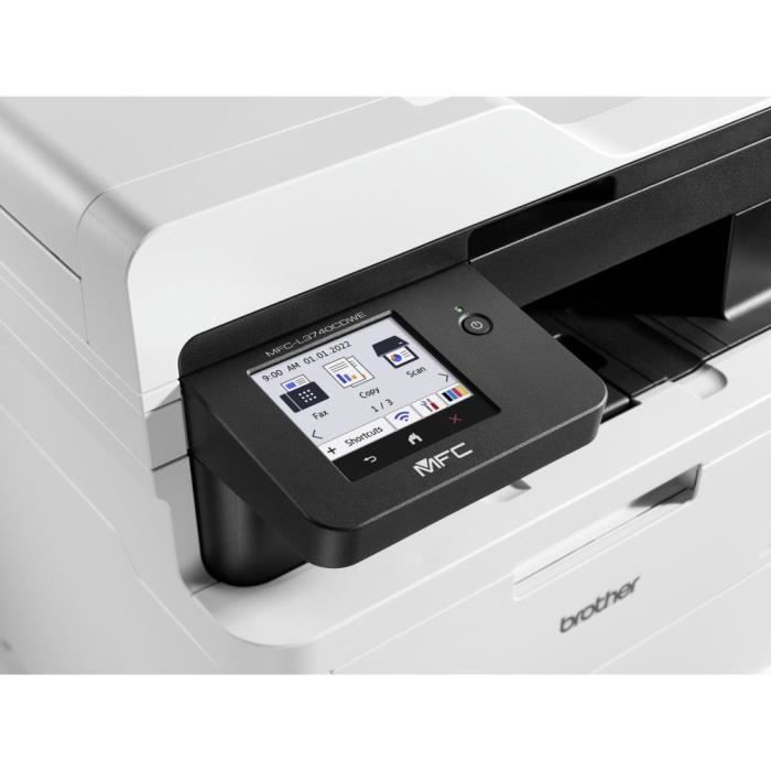 in 1 color LED multifunction printer - BROTHER - MFC-L3740CDWE - Ethernet and Wifi