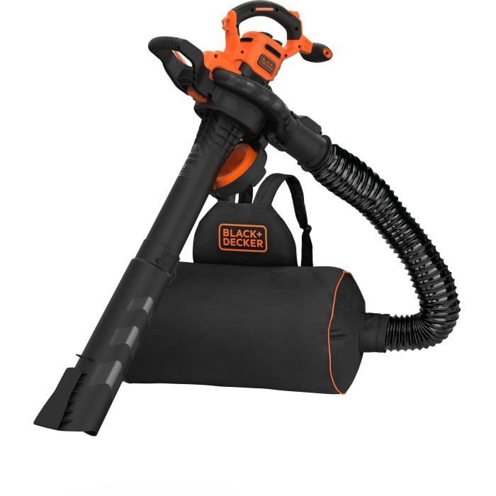 Black+Decker Vacuum Figure Electric Suffering Beblv300-QS vacuum cleaner, blower, 3000 W crusher option
