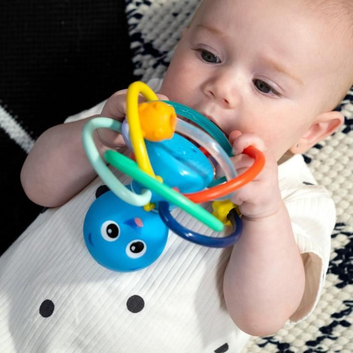 BABY EINSTEIN Ocean Explorers Opus' Shake & Soothe Teethers, toy and rattle, from birth