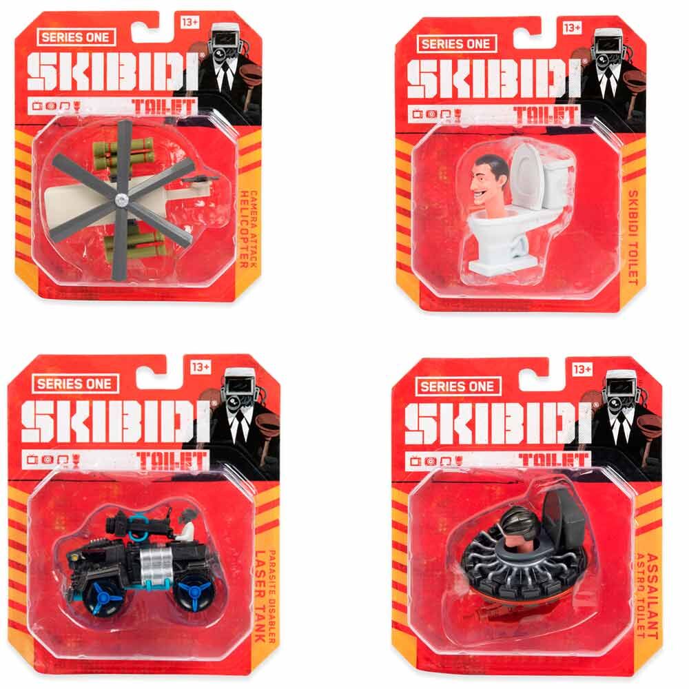 Skibidi Toilet Diecast assorted figure