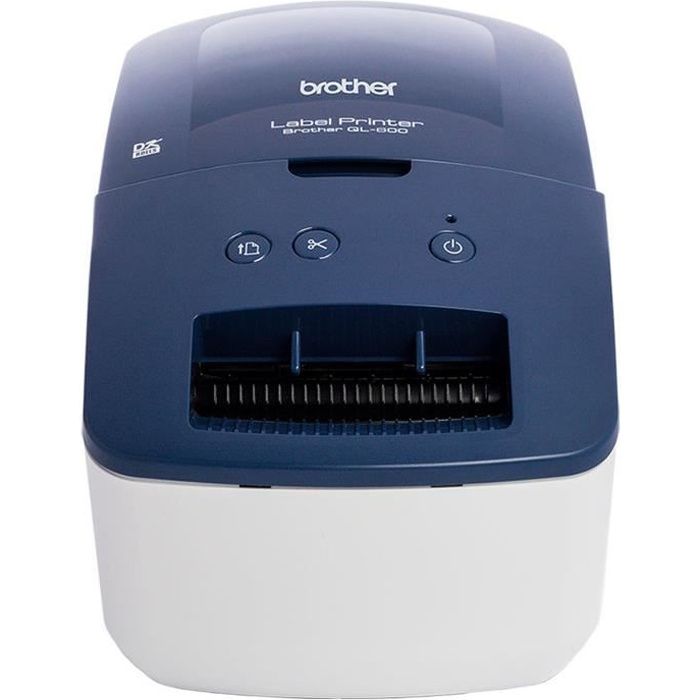 BROTHER QL-600 Professional Blue Label Printer - Ideal for Small Business and Home Work