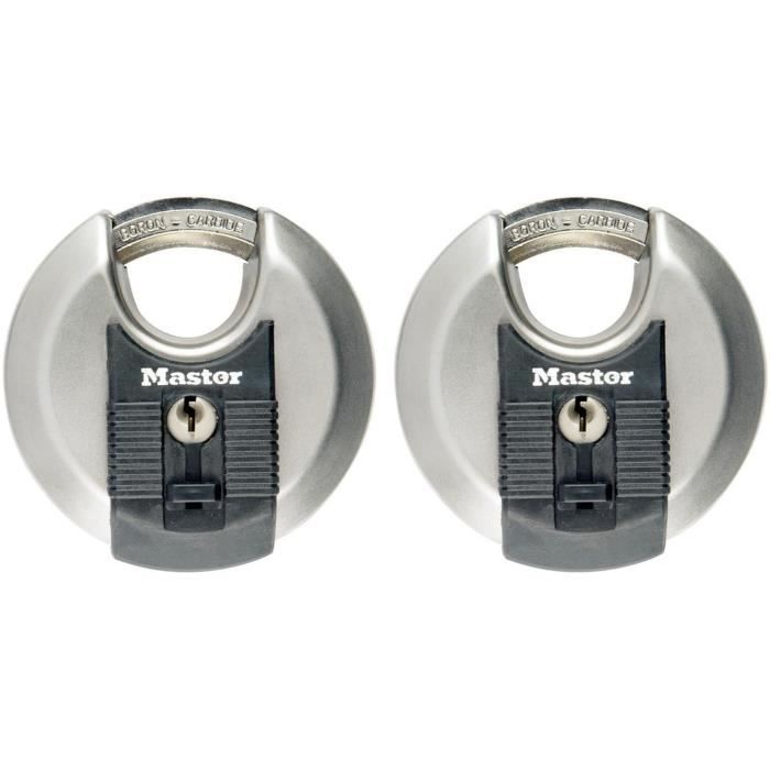 Set of 2 M40EURT - Robust - Stainless steel - External Installation -