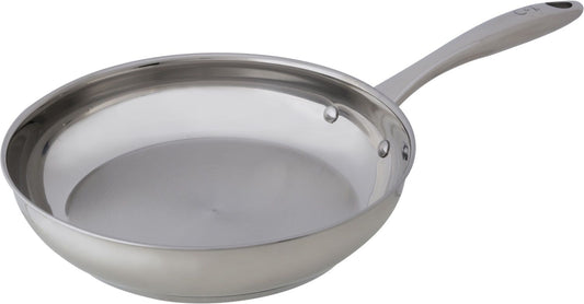 Cozy & Trendy 2803315 Stainless Steel Frying Pan - D 28 cm - All Heat Sources Including Induction