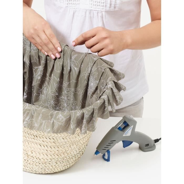 Dremel 930 Hot glue pistol - Kit with 2 heating temperatures with 18 glue sticks 7mm