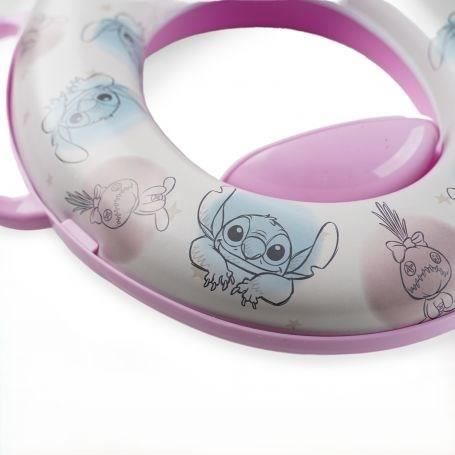 COMFORT TOILET REDUCER WITH LILO AND STITCH HANDLES