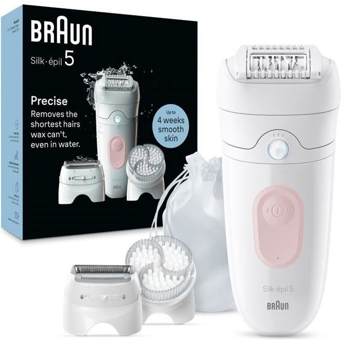 Braun Electric Epilator Silk Epil 5 SE5-060 PINK