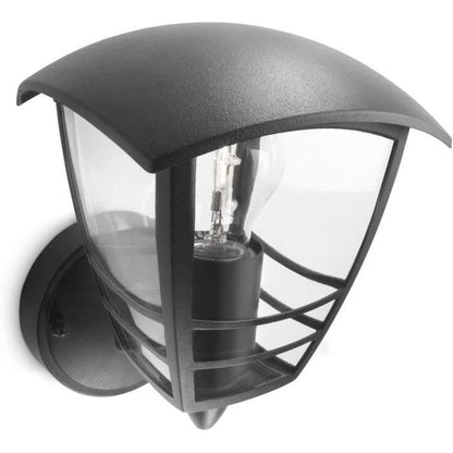 Creek-Appliance of rising metal outdoor H20cm black philips