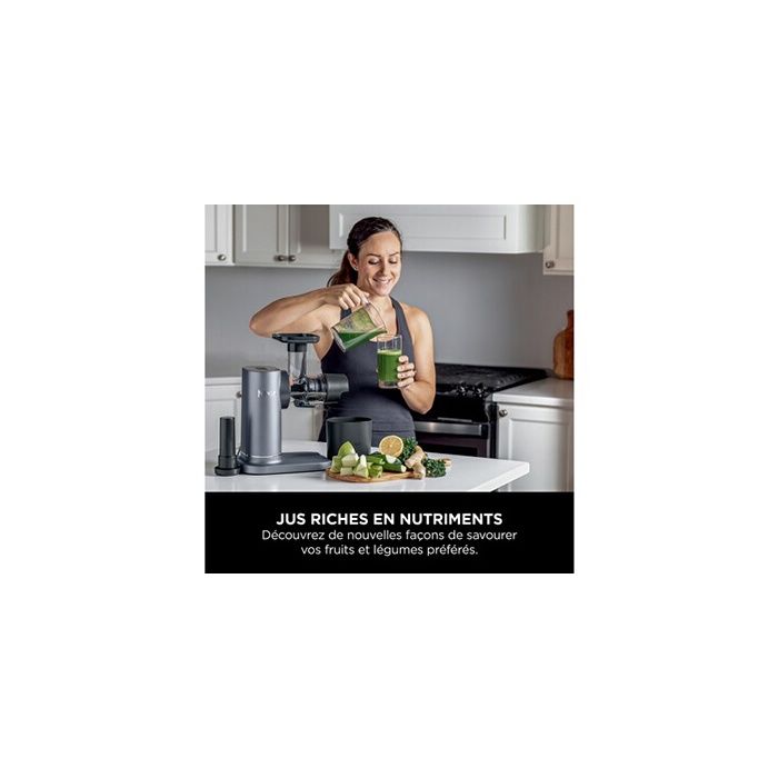 Juice Extractor - Ninja - JC151EU - 150W - 0.887L - Grey-black