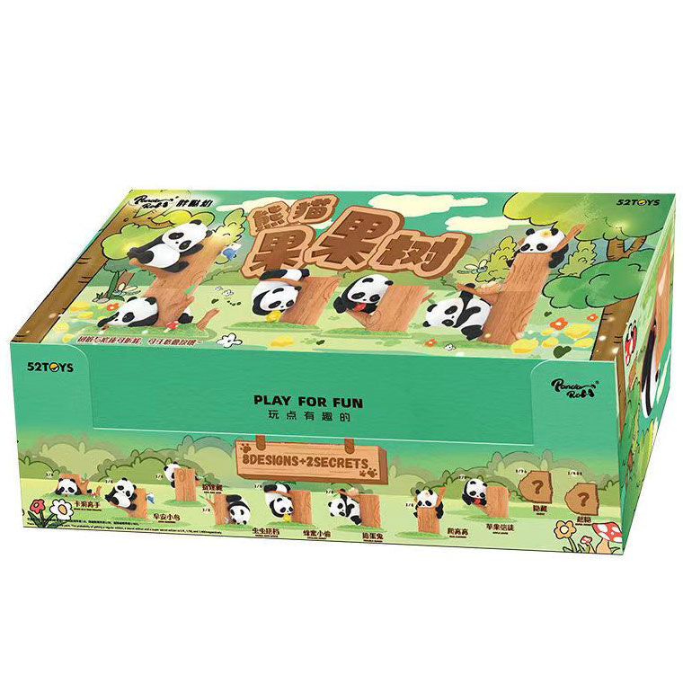 Panda Roll Fruit Tree Climbing assorted surprise figure