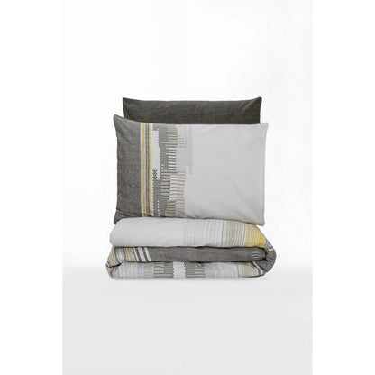 Bedding set - 1 duvet cover 220 x 240 cm + 2 pillowcases 60 x 60 cm - 100% cotton - Mink