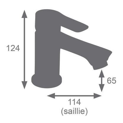 Infrared Sink Mixer Tap - Edouard Rousseau - NUUK - Chrome - Water Saving - Maximum Hygiene