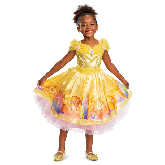 Disney Beauty and the Beast Belle Deluxe Toddler Costume | L (4-6x)
