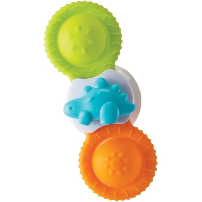 Set of 3 spinners - INFANTINO - 305289 - Silicone