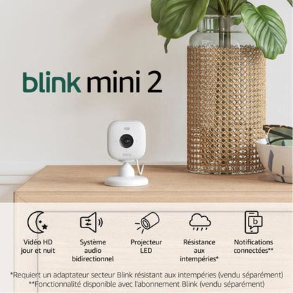 Mini 2 Camera - 2-Cam - BLINK HOME SECURITY - White - EU