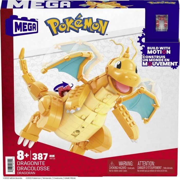 Mega Construx - Pokemon - Dracolosse - Construction - 6 years old and +