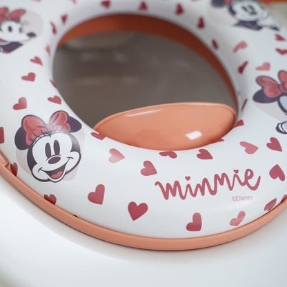 COMFORT TOILET REDUCER WITH MINNIE HANDLES
