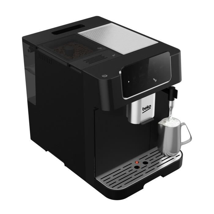 Coffee machine with grinder - BEKO - CEG7302B - 1350 W - 19 bars - Black