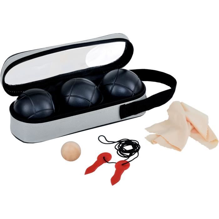 K-RO SPACE Petanque Triplette 3 Black Balls