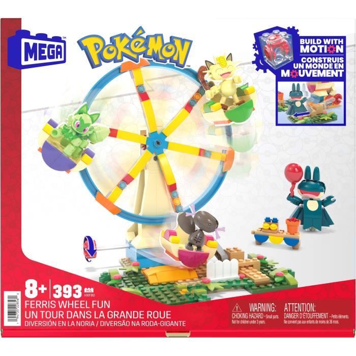 MEGA Pokémon - Ferris Wheel Box - Buildable Toy HXF80