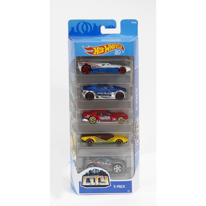 HOT WHEELS - Box of 5 Cars - Random Model