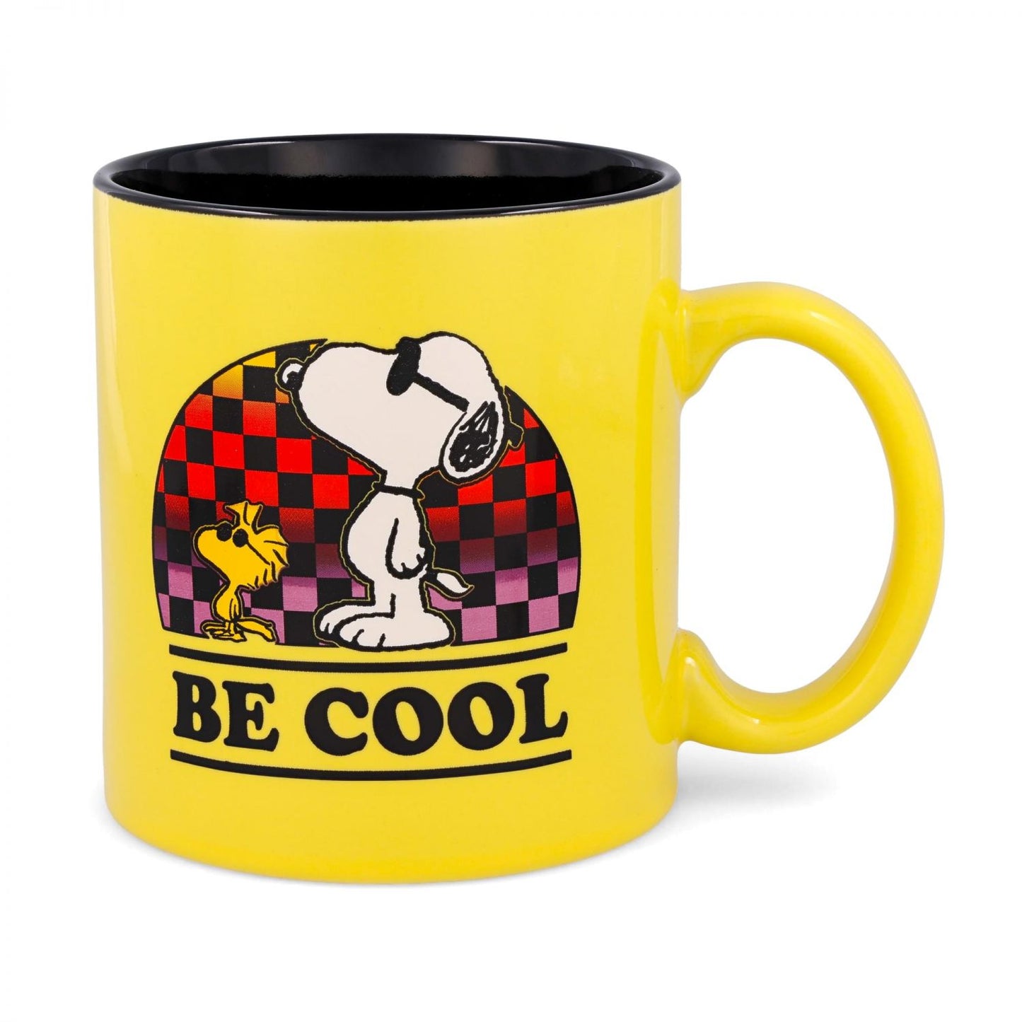 Peanuts Woodstock and Snoopy "Be Cool" Ceramic Mug | Holds 20 Ounces