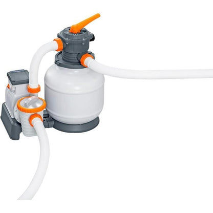 Bestway sand filter 8 327 l/h + pre -filter - white