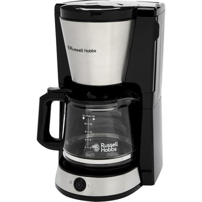 Coffee maker - RUSSELL HOBBS - HEATON - 1.25 L - Black / Stainless steel