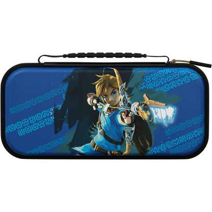 Protective Cover - PDP - Link - Compatible with Nintendo Switch - Luminous Design - Integrated Stand