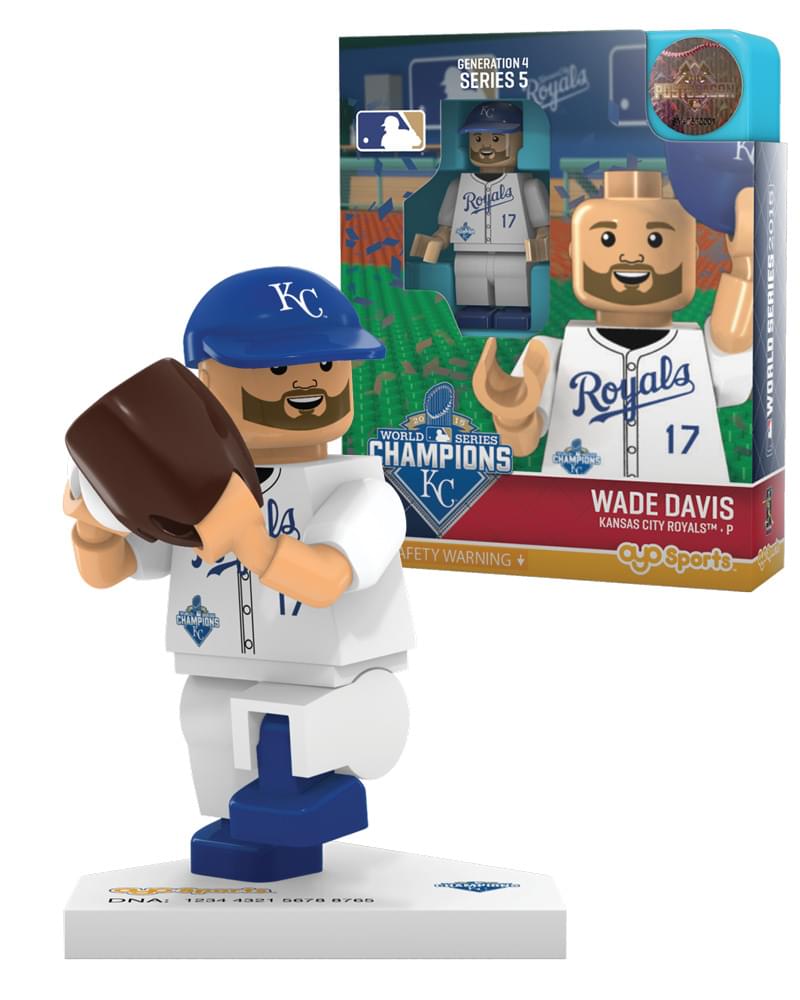 Kansas City Royals MLB OYO Sports Mini Figure: Wade Davis