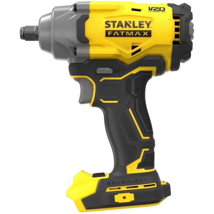 Impact wrench - STANLEY FATMAX V20 - SFMCF920B-XJ - 1/2 Brushless 370 Nm - Lithium 18V - Without Battery