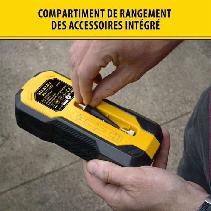 2-in-1 Inflator - STANLEY - 425001 - Without battery