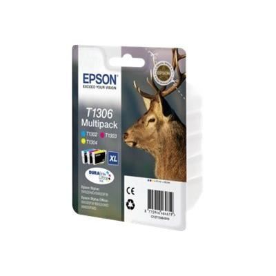 EPSON Multipack T1306 - Deer - Cyan, Magenta, Yellow