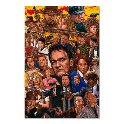 Quentin Tarantino films poster